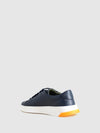 Sapatos com Atacadores em Azul Marinho